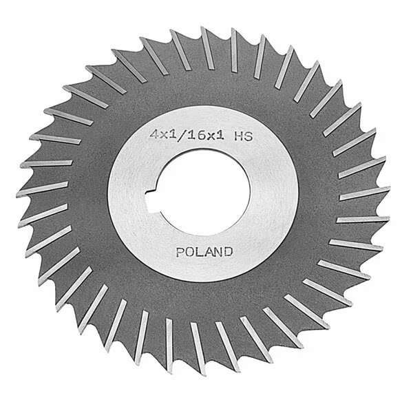 4 x 732 x 114 Bore HSS Plain Tooth Slitting Saw, Stm, Mfr#: 135949